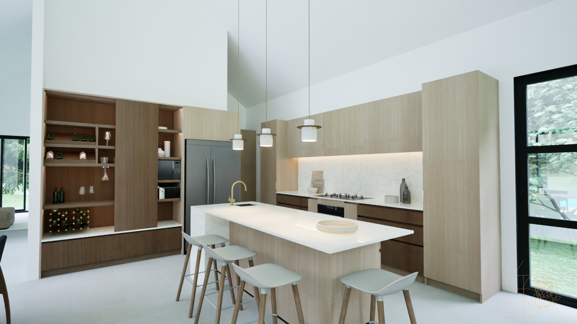 Satio Interior Design — Evergreen Protea Flower
